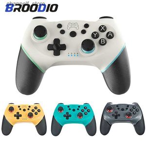 Manettes de jeu Joysticks 2023 Version améliorée Manette sans fil Bluetooth compatible Nintendo Switch Pro Manette de jeu compatible Nintendo Game JoystickY24032