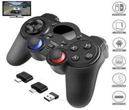 Game Controllers Joysticks 24 G Wireless Controller Gamepad Android mobiele telefoon Joystick Joypad voor Switch PS3Smart Tablet PC S7606384