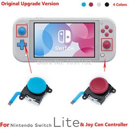 Contrôleurs de jeu Joysticks Joystick analogique 3D Thumb Sticks Remplacements de capteurs pour Switch Joy Con Controller Nintendoswitch Lite Console1
