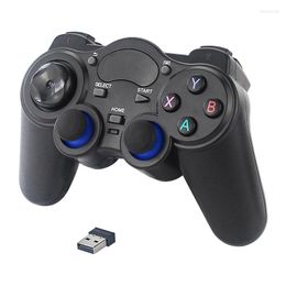 Game Controllers Joysticks 4GHz draadloze controller Joystick Gamepad met USB -ontvanger voor PS3 Android TV Box Raspberry Pi Computer