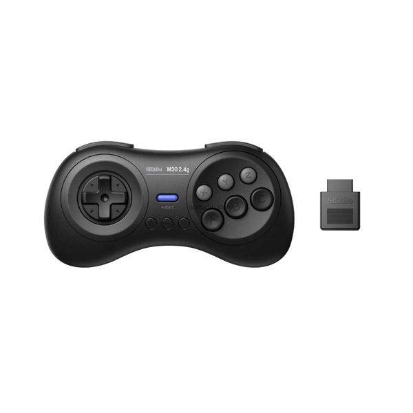 Controladores de juegos Joysticks 8bitdo M30 2.4G Tablero de juegos inalámbricos Adecuado para Sega Genesis y Mega Drive Controladores de juegos compatibles con tableros de hardware Q240407