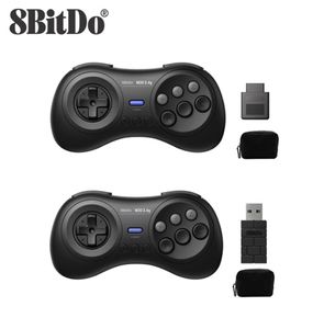 Game Controllers Joysticks 8bitdo M30 24G Wireless Pad voor Sega Genesisgebega Mini en Mega Drivemini Controller 2210213331970