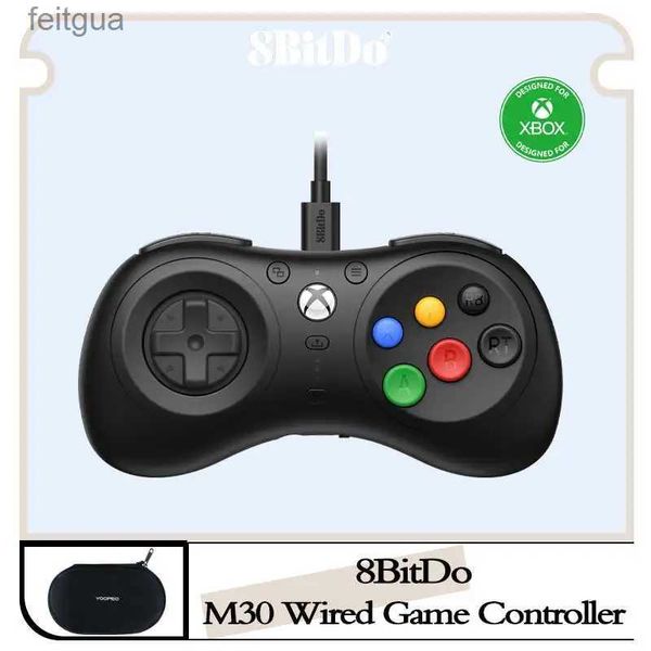 Controladores de juegos Joysticks 8BitDo-M30 Gamepad con cable Controlador de juegos USB Plug-and-play para Xbox Series X Xbox Series S Xbox One PC Windows 10 y superior YQ240126