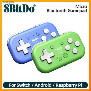 Contrôleurs de jeu Joysticks 8Bitdo Micro manette de jeu compatible Bluetooth contrôleur de poche conçu pour les jeux 2D manette de jeu sans fil pour Mac OS/Android/PC YQ240126