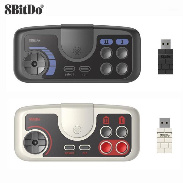 Contrôleurs de jeu joysticks 8Bitdo PCE Core 2.4G Contrôleur GamePad Wireless pour PC Mini Mini Coregrafx Turbografx-16 SWIT1