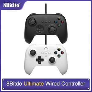 Contrôleurs de jeu Joysticks 8BitDo Ultimate Wired Controller USB Wired Controller pour PC Windows 10 Android Raspberry Pi et Switch YQ240126