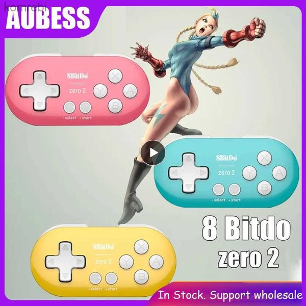 Contrôleurs de jeu Joysticks 8Bitdo Zero 2 contrôleur Bluetooth pour Nintendo Switch/Raspberry PI/Steam/Win/macOS/Android Raspberry Pi Mini manette L24312