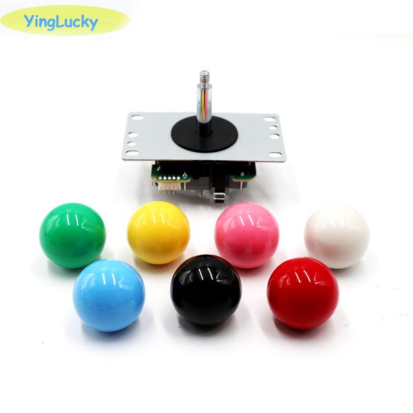 Contrôleurs de jeu Joysticks Arcade joystick copie sanwa joystick 5pin 4way sticks pour pc machine de jeu vidéo MAME arcade machine 230706