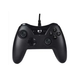 Contrôleurs de jeu joysticks couleur noire contrôleur de jeu filaire joystick manette de jeu pour console xbox one x1 hkd230902
