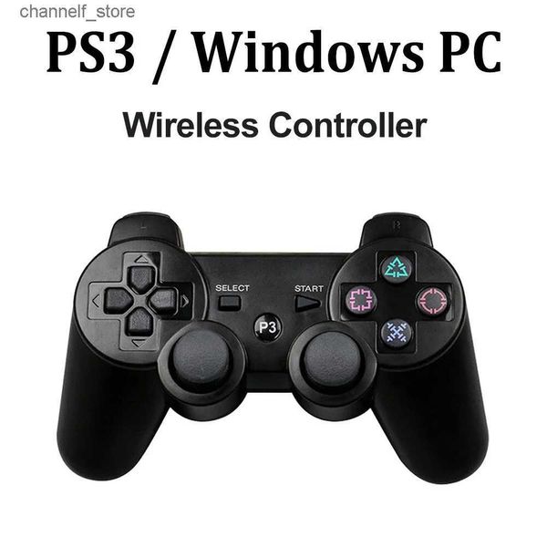 Controladores de juegos Joysticks Bluetooth Wireless Juego de juego para el soporte de controlador de Play Station Joystick Console para PC Y240322