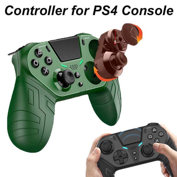Controladores de juegos Joysticks Bluetooth Gamepad inalámbrico para consola Playstation4 mando para controlador para control de teléfono móvil HKD230831