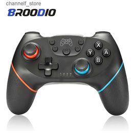 Game Controllers Joysticks Boodio Compatibele Nintendo Switch Controller Wireless Bluetooth -gamepads voor Nintendo Switch Pro OLED Console Control Joysticky240