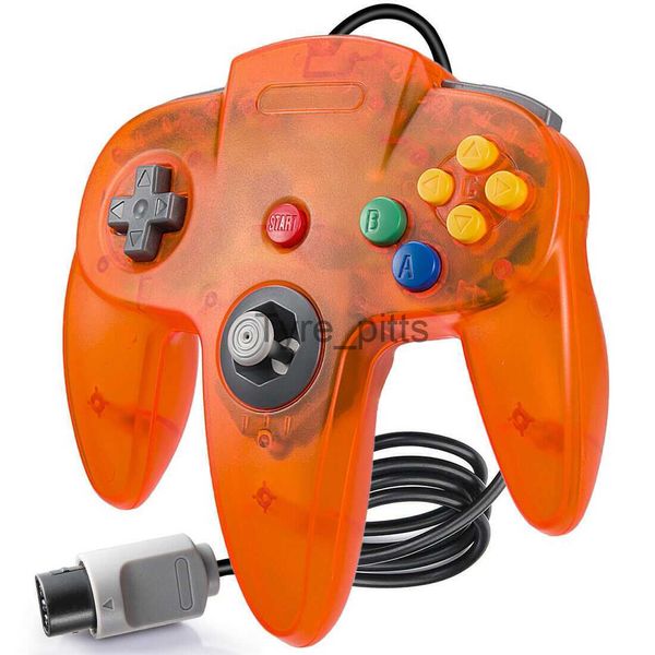 Controller di gioco Joystick Classic Wired N64 Game Controller pad Joystick N64 Gaming Remote Gamepad Joystick per console N64 Sistema di videogiochi x0727