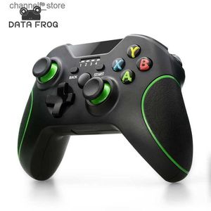 Controladores de juegos Joysticks Data Frog 2.4G Gamepad inalámbrico para control Xbox One Game Controller Joystick para PC/XSX/Smart Phone/Steam ControllerY240322