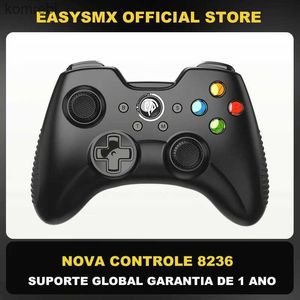 Controladores de juegos Joysticks EasySMX 8236 Controlador de juegos inalámbrico Joystick Gamepad para PS3 PC Android TV Box Phone Nintendo Switch Steam Deck L24312