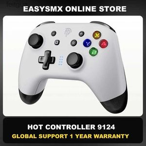 Gamecontrollers Joysticks EasySMX 9124 Draadloze gamepad Bluetooth-gamecontroller voor pc-schakelaar Android/iOS-telefoon Xcloud Smart TV YQ240126