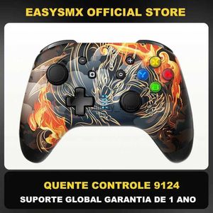 Game Controllers Joysticks Easysmx 9124 Wireless Gaming Board Bluetooth Joystick Switch Controller compatibel met Switches PCS -smartphones Q240407