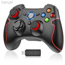 Controladores de juegos Joysticks Easysmx Arion 9013 Controlador de juegos de Joystick inalámbrico Gamepad para PC Windows 7 10 11 Android TV Box Turbo Vibration D240424