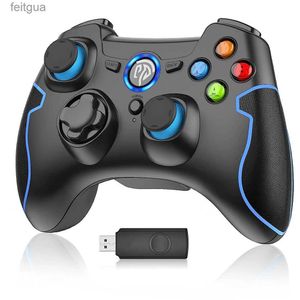 Gamecontrollers Joysticks EasySMX Arion 9013 Android Gamepad Draadloze controller PC-joystick voor Windows 10 11/ /TV Box met turbo-trillingsfunctie YQ240126