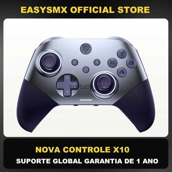 Controladores de juegos Joysticks Easysmx X10 Tablero de juegos inalámbricos El controlador Bluetooth admite PC/Switch/Mobile/TV con carcasa magnética Q240407