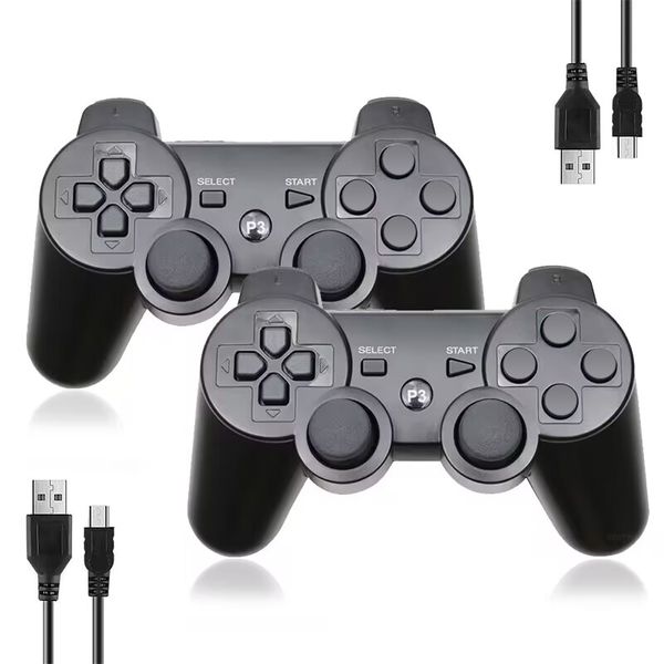 Contrôleurs de jeu Joysticks pour manette PS3 Prise en charge de la manette de jeu sans fil Bluetooth pour Play Station 3 Joystick Console forPS3 Controle PC 230518