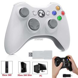 Controller di gioco Joystick per videogiochi Xbox 360/Slim/Elite/Window Gamepad Controller di gioco 2.4G wireless/cablato Joystick a 6 assi per PC Doppia vibrazione