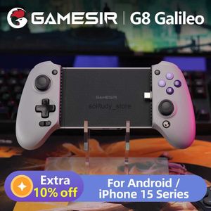 Contrôleurs de jeu joysticks Gamesir G8 Galileo Type C Mobile Controller GamePad pour l'iPhone 15 Série et Android avec G-Touch et Android 3 Mode commutation Q240407
