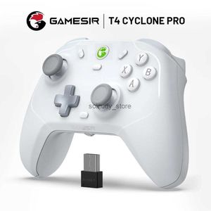 Contrôleurs de jeux joysticks Gamesir T4 Cyclone Pro Wireless Switch Controller Bluetooth Board adapté au téléphone Android PC avec effet Hall Q240407