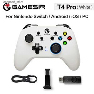 Controladores de juegos Joysticks GameSir T4pro 2.4G Controlador de juegos inalámbrico para Nintendo Switch OLED IOS Arcade Android controlador de juegos móviles MFi GamesY240322