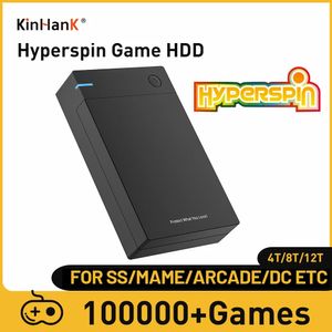 Gamecontrollers Joysticks Hyperspin HDD met 100.000 retrogames voor DC/SS/MAME/NAOMI Draagbare gameharde schijfschijf voor Win 7/8/10/11 231025