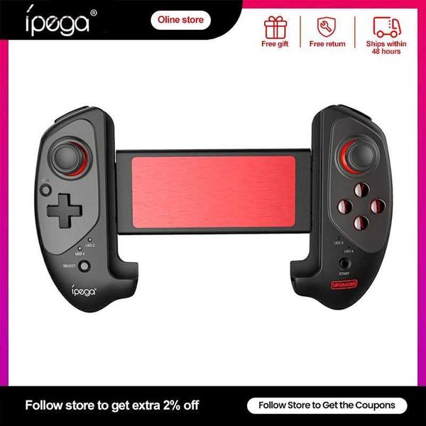 Contrôleurs de jeu Joysticks Ipega PG-9083S contrôleur de jeu Bluetooth manette de jeu sans fil contrôle manette extensible pour iOS Android téléphone tablette TV Box PC YQ240126