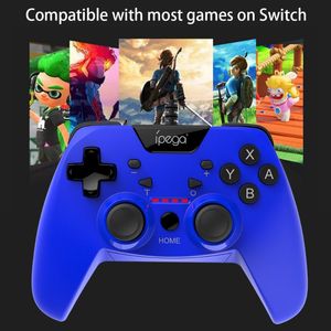 Game Controllers Joysticks Ipega PG-SW012 Wired Controller Dual-Vibration Turbo 3-meter kabel Gamepad compatibel met N-Switch/PS3/Android