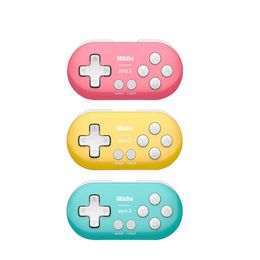 Gamecontrollers 8Bitdo Zero2 Draadloze Bluetooth Mini-controller Mobiele computer Tekening NS-gamecontroller T230913