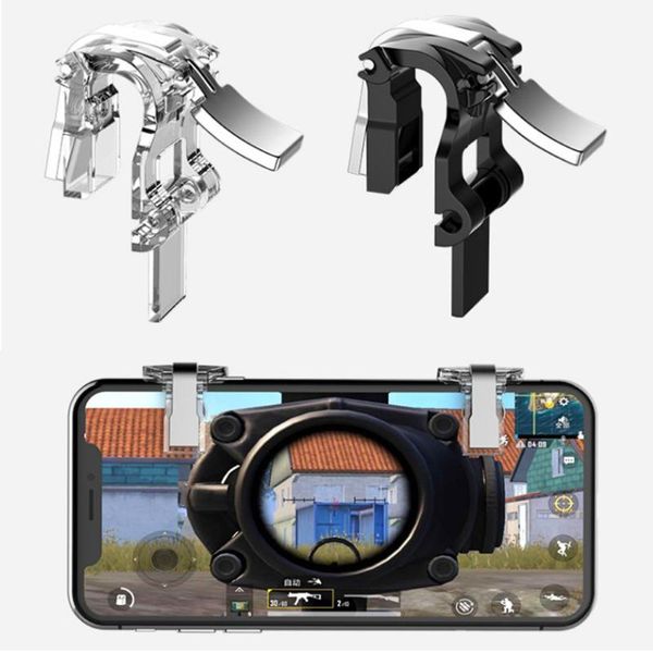 Controladores de juegos Joysticks L1 R1 PUBG Controlador de activación móvil para Android L1R1 Disparar Fire Button Joystick GamePad Key Smartph