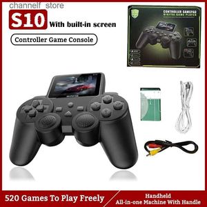 Game Controllers Joysticks Mini Remote Control Handles handheld Console 520 Games AV Output Video Twee Player Controller Kids Gift 8-Bity240322