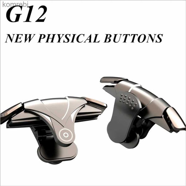 Contrôleurs de jeu Joysticks téléphone portable jeu déclencheur jeu PUBG tireur manettes manette de tir ABS bouton clé de visée L1 R1 contrôleur pour IOS Android L24312