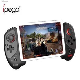 Contrôleurs de jeu Joysticks Nouveau contrôleur de jeu sans fil Ipega 9083S amélioré manette de jeu Bluetooth pour iOS/Android PG-9083S poignée télescopique YQ240126