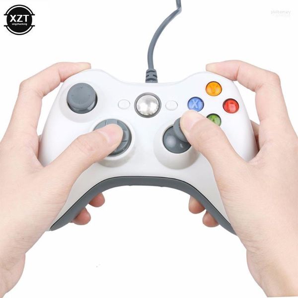 Contrôleurs de jeu Joysticks Pad USB Filaire Joypad Gamepad Controller Pour Microsoft System PC Windows 7/8/10 Pas Xbox Haute Qualité Phil22