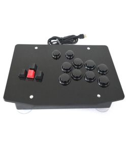 Contrôleurs de jeu joysticks racj500k clavier arcade combattant le contrôleur de bâton joystick pour pc usb9497902