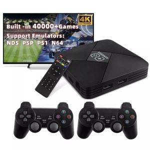 Gamecontrollers Joysticks Retro Dual-systeem Videogameconsole TV Box 50 Emulators 40000 Games voor NDS/PS1/PSP/GBA/N64 Set-top 4K HD Box Gameconsole 231024