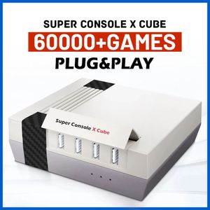 Contrôleurs de jeu Joysticks Rétro Super Console X Cube Mini/TV Console de jeu vidéo pour DC/Arcade/Naomi WiFi Sortie HD Émulateur 50 intégré avec 60000 jeux 231025