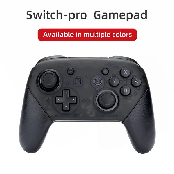 Controladores de juegos Joysticks Switch gamepad con vibración de motor dual y giroscopio de 6 ejes controlador de juego inalámbrico switch pro gamepad 231023