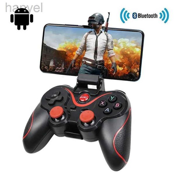 Controladores de juegos Joysticks Terios T3 Controlador inalámbrico Soporte de Bluetooth GamePad para la Control para la tableta Android Phing Smart PC Joystick D240424