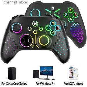 Contrôleurs de jeu Joysticks Manette de jeu Wifi pour contrôleur Xbox One/série S/X manette de contrôle de jeu PC mobile pour console de partage Bluetooth TruboY240322