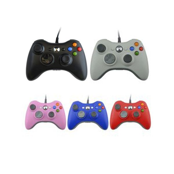 Contrôleurs de jeu Joysticks Contrôleur Pc Filaire Pour Xbox360 Gamepad Usb Xbox 360 Drop Delivery Jeux Accessoires Dh7Ao