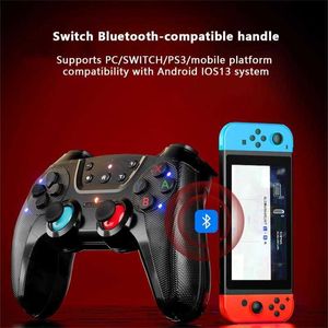 Gamecontrollers Joysticks Draadloze Bluetooth-compatibele gamepad Dazzling Voor Voor Draadloos Bluetooth-compatibele gamepad Controller Draadloos HKD230901
