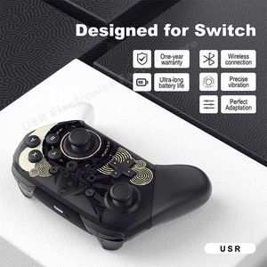 Gamecontrollers Joysticks Draadloze Bluetooth-gamepad voor Nintend Pro Controller Limited Theme-joystick voor pc en Oled Lite-gameconsole HKD230831