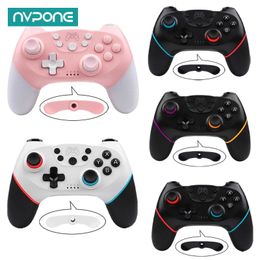 Contrôleurs de jeu Joysticks Contrôleur de jeu sans fil pour manette de jeu Bluetooth Pro Lite Oled pour contrôleur de jeu PC avec réveil programmable HKD230831