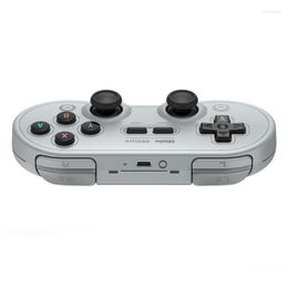 Contrôleurs de jeu Joysticks Manette de jeu sans fil pour 8Bitdo SN30 Pro 6-Axis Vibration Rechargeable Bluetooth Controller Switch/Android/Mac OS P