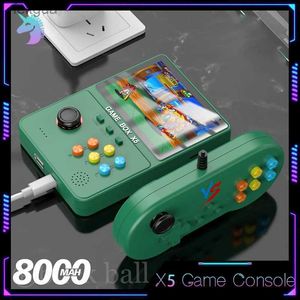 Gamecontrollers Joysticks X5 X6 Hd Handheld gameconsole Dubbele joystick Handheld 4 inch 3,5 inch scherm Arcade sp Muziek Multifunctioneel spel Kindcadeau YQ240126